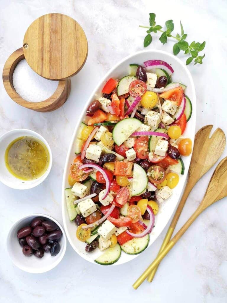 salade grecque vegane
